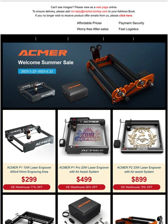 ⚡️Summer Sale | CMER Laser Engraver &��GOGOBEST GF600 Electric Bicycle Price Drop!