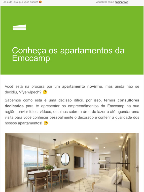 🏠 —, você já viu esse apartamento? 👀