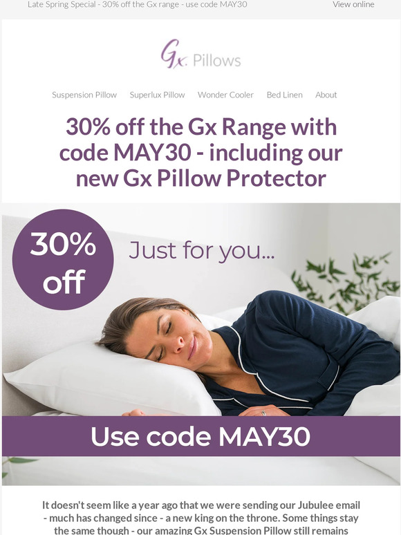 Gx pillows best sale