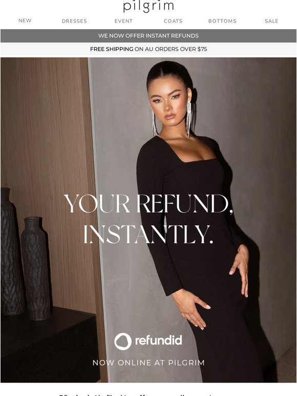 Your refund, instantly 💫