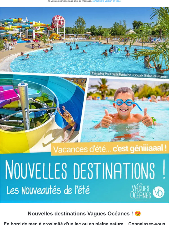 Nouvelles destinations de l'Été 2023 !