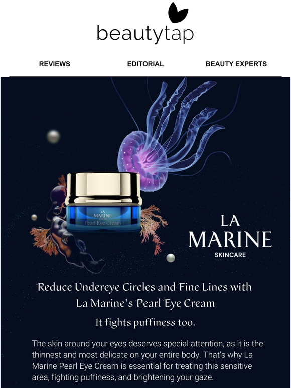 Reduce Undereye Circles and Fine Lines with La Marine's Pearl Eye Cream
