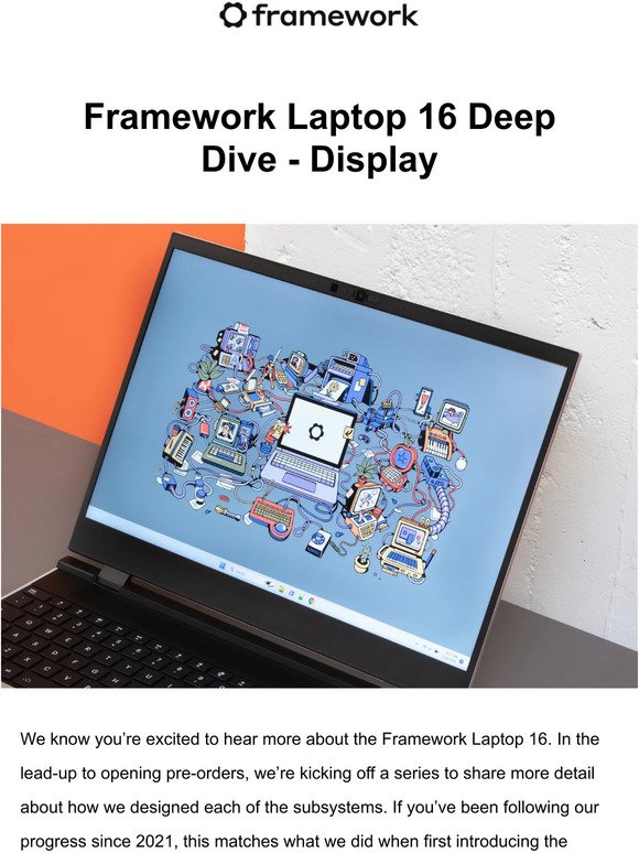 Framework Laptop 16 Deep Dive - Display