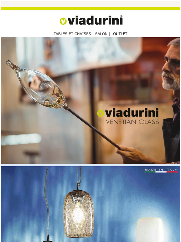 📢 ​Éclairez votre maison avec les luminaires de la collection Viadurini Venetian Glass 💡🌟