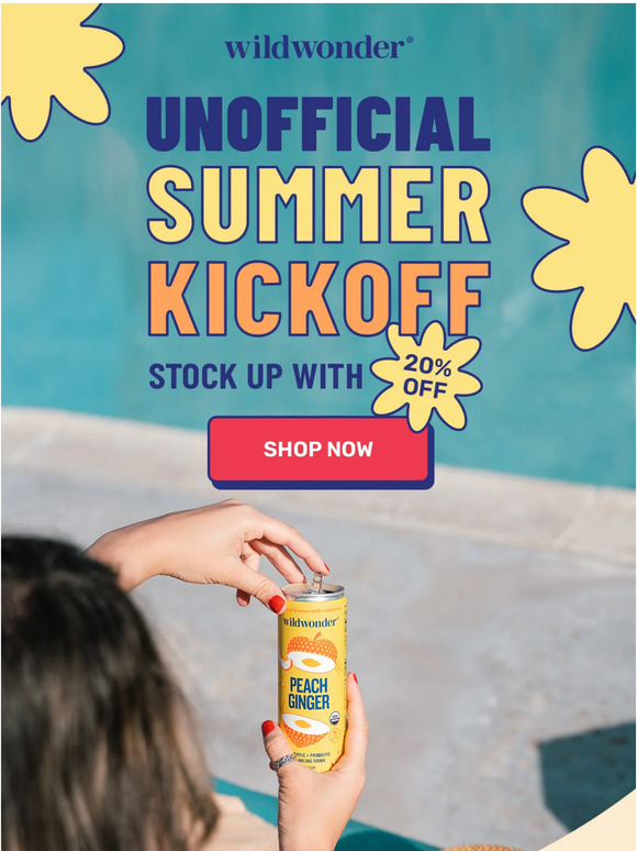 Unofficial Summer Kickoff- Save 20%!