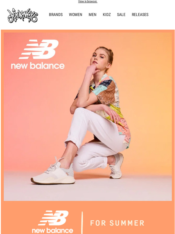 Journeys Trend Alert New Balance Milled