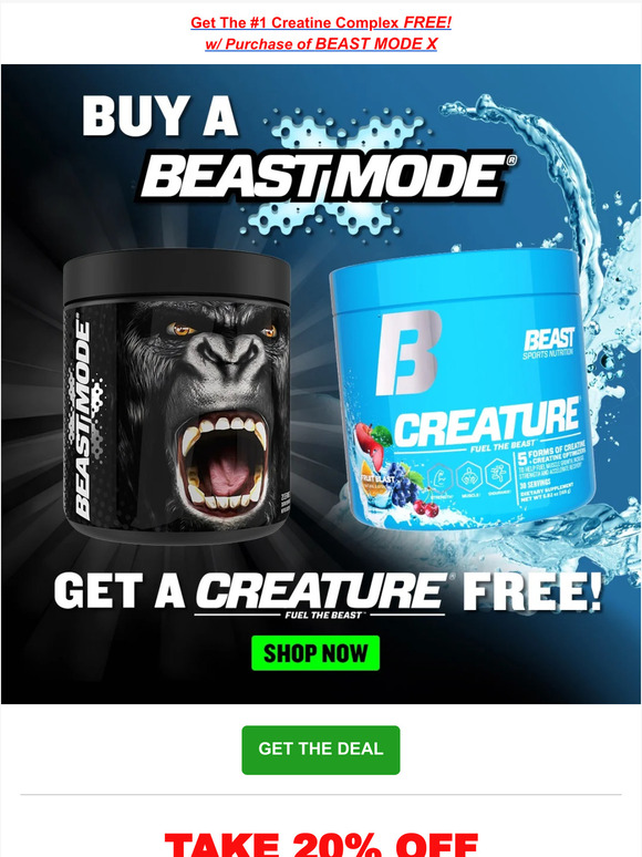 🔥 A Beastly Deal - Get Creature FREE!