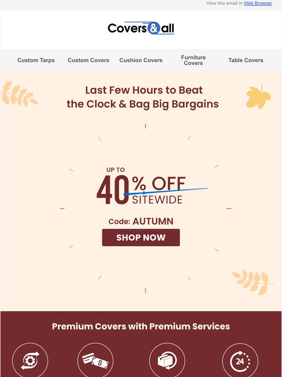Up to 40% OFF Lasts till Midnight⏳