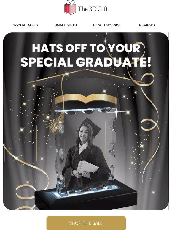 Customized crystal: A gift your grad will cherish!