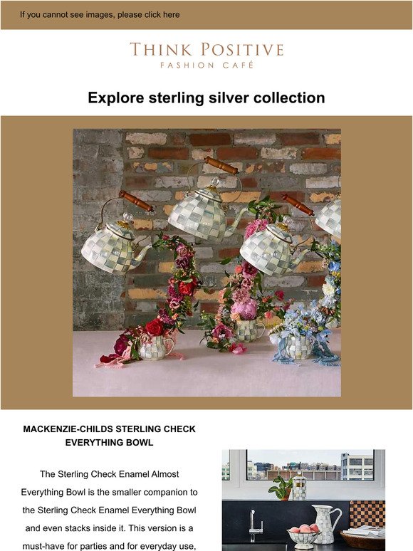 Explore the Sterling Silver Collection - MacKenzie-Childs