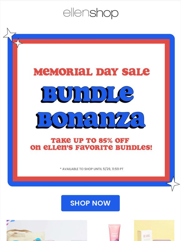 Memorial Day Bundle Bonanza - Up to 85% off