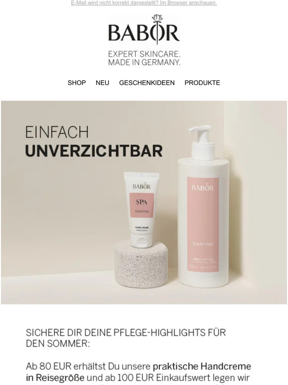 Geschenke im Wert von über 35 EUR zu Deinem Beauty-Einkauf! 🎁