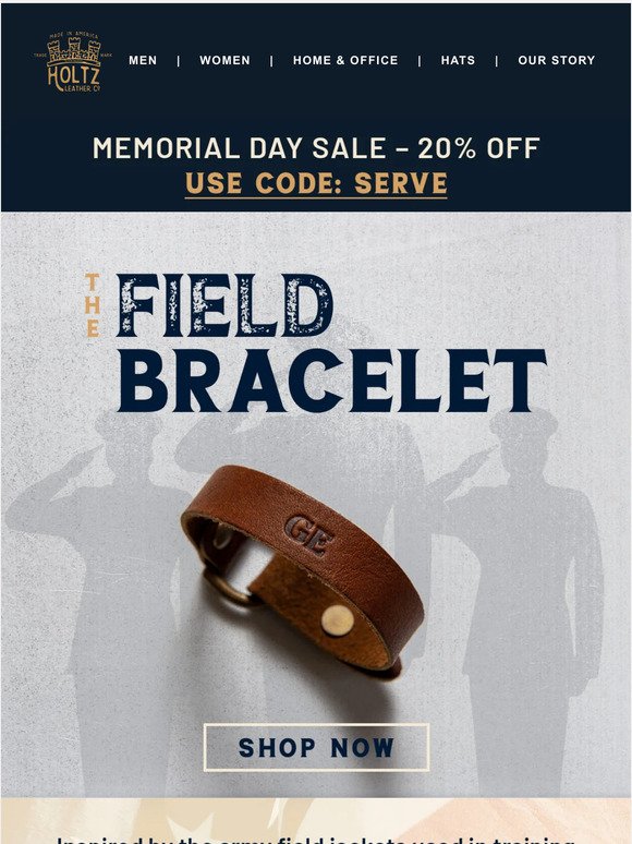 In honor of those who fought for our freedom – 20% off