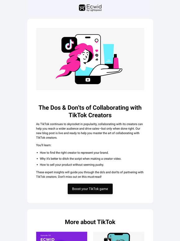 The Dos & Don'ts of Collaborating with TikTok Creators