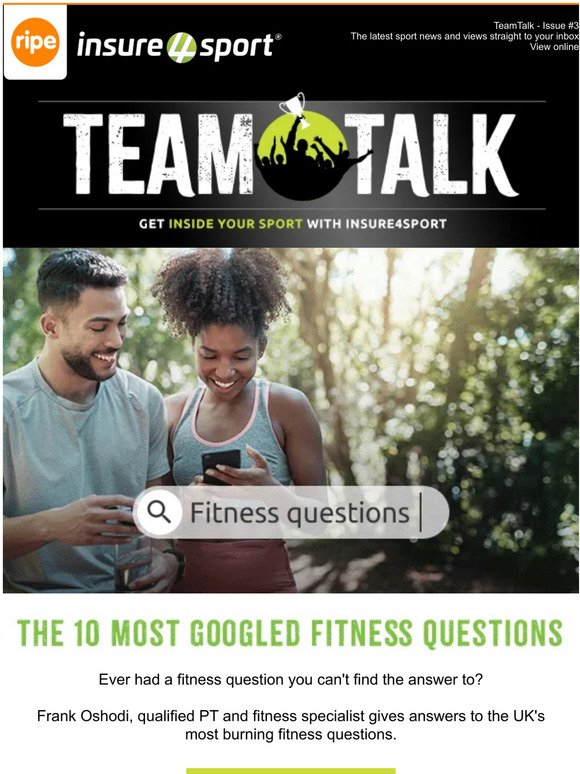 Here are the 10 most Googled fitness questions