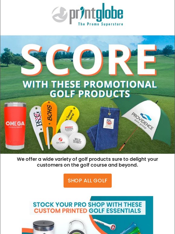 Promotional Golf Products, Gifts, and Giveaways