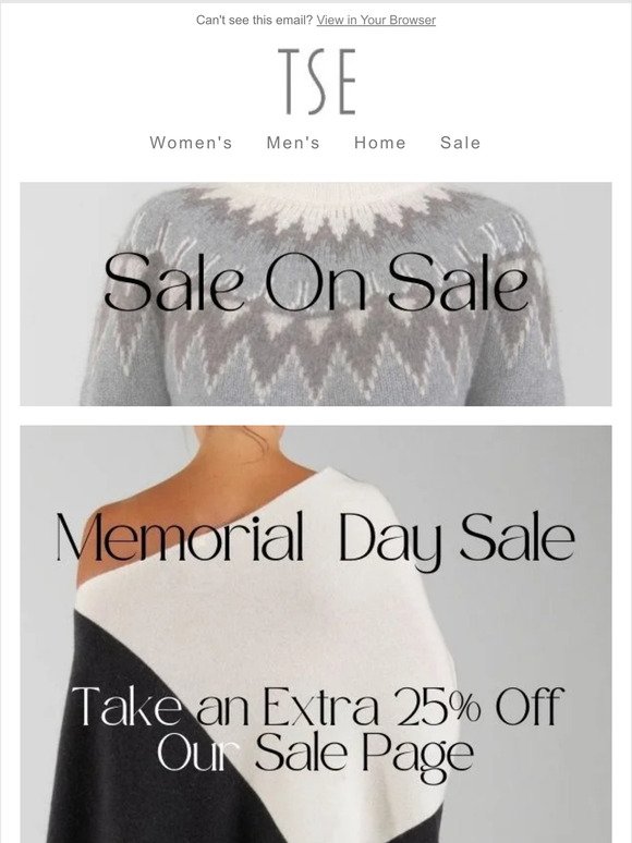 Memorial Day Sale Starts Today!
