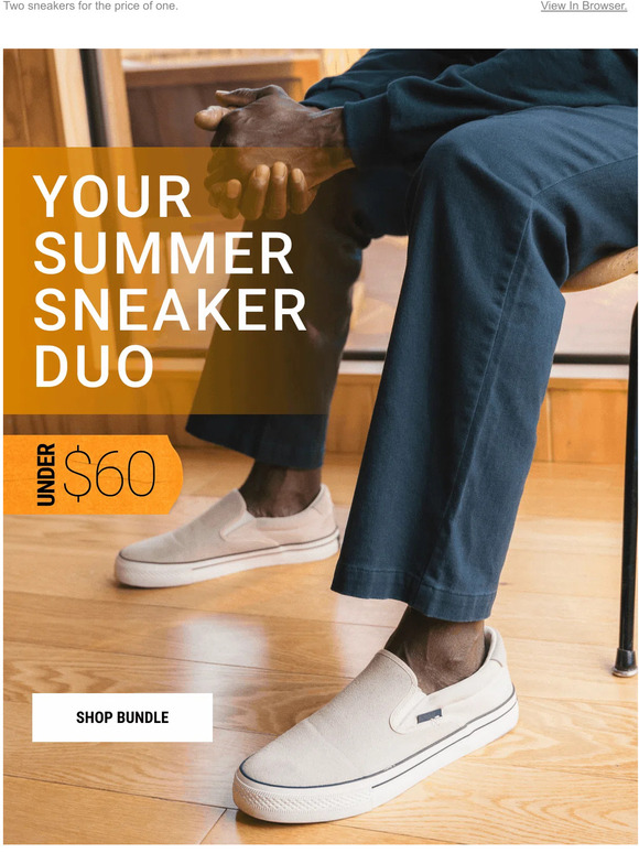 Summer Sneaker Bundle | Under $60