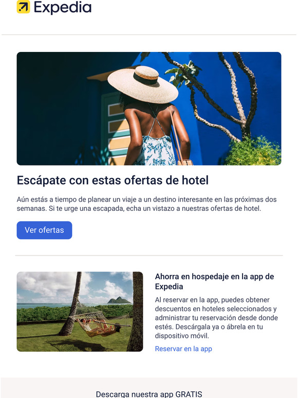 Escápate con estas ofertas de viaje de última hora