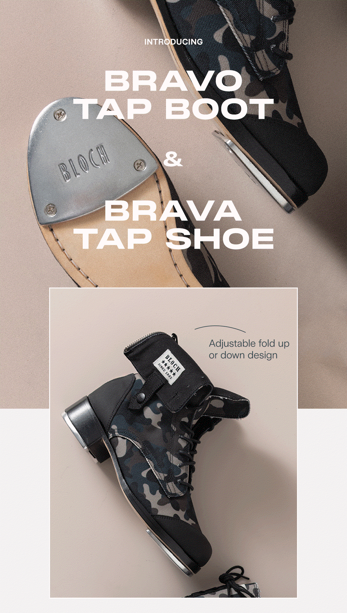 Braco Boot Bloch Shoes: Introducing our new Tap boot and shoe! | Milled