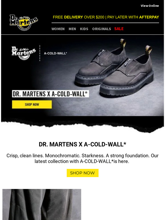 dr martens afterpay sale