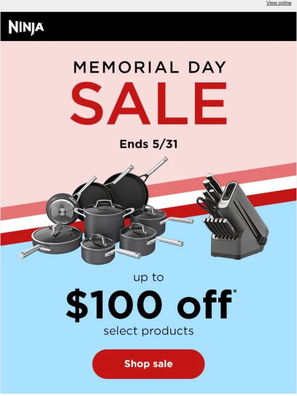 Memorial Day Sale—Up to $100 off