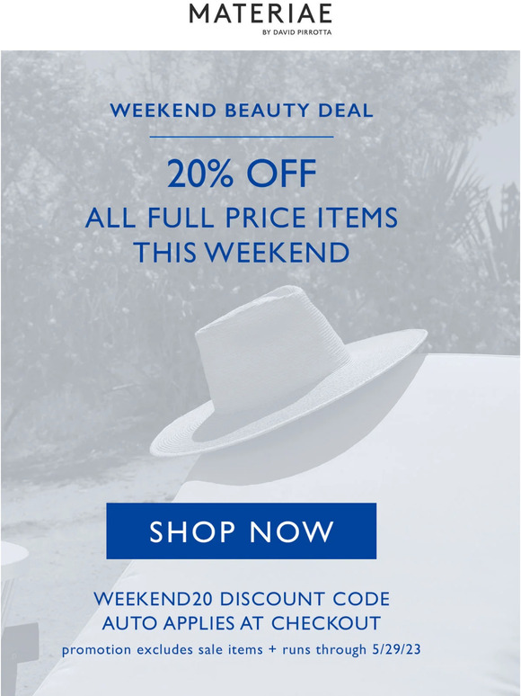 Weekend Beauty Deal 💙