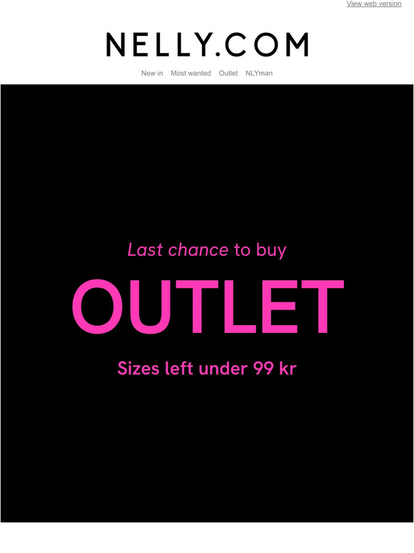 OUTLET: fler styles under 99 kr❤️‍🔥