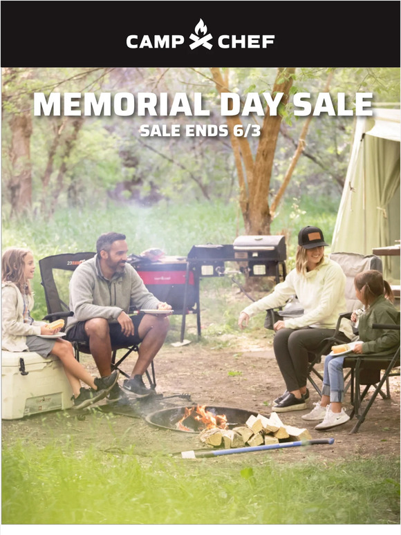 Camp Chef Email Newsletters Shop Sales Discounts and Coupon Codes