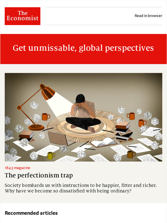 The Economist De Spotlight Story The Perfectionism Trap Milled