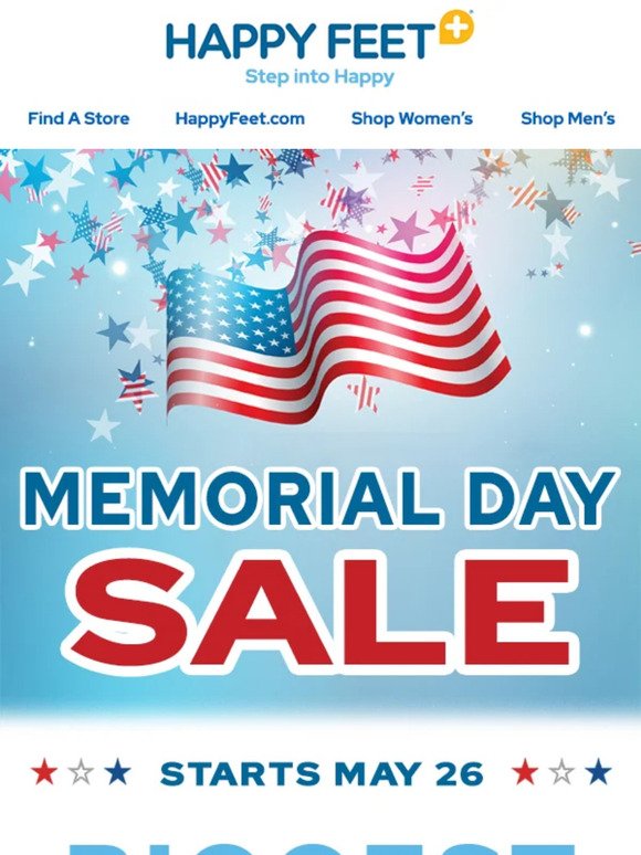 Hello Valued Customer, Our Memorial Day Sale IS ON