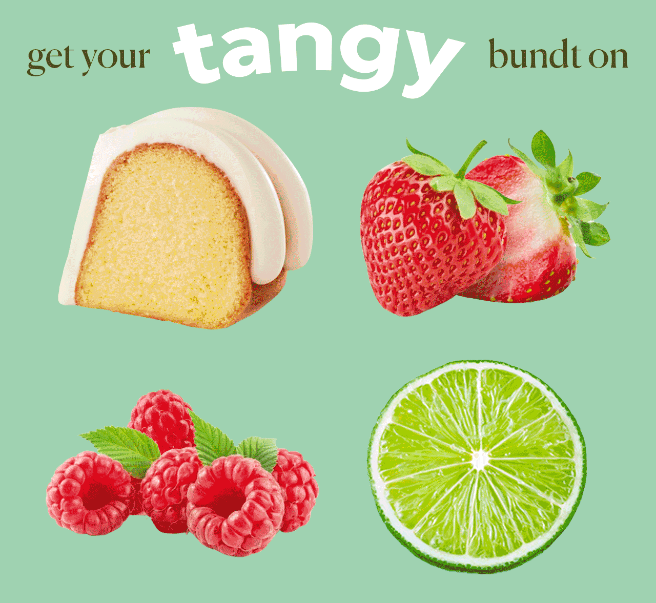 Nothing Bundt Cakes Get Your Fruity Bundt On 🍋🍓 Milled