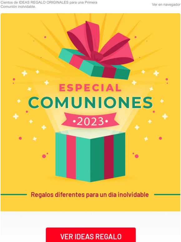 Especial Comuniones 2023: Regalos originales con Envío Gratis