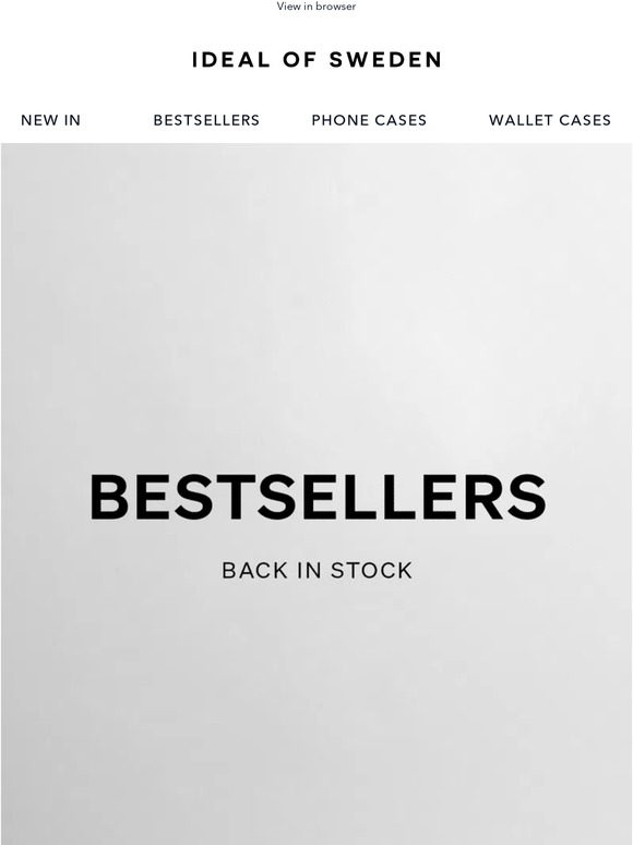 Bestsellers WEER OP VOORRAAD
