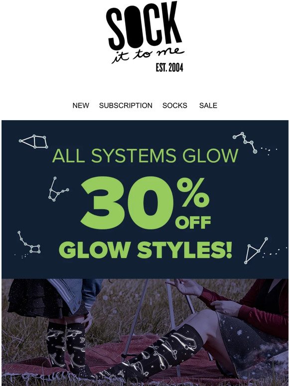 ✨30% Off Glow Styles for Summer Nights!