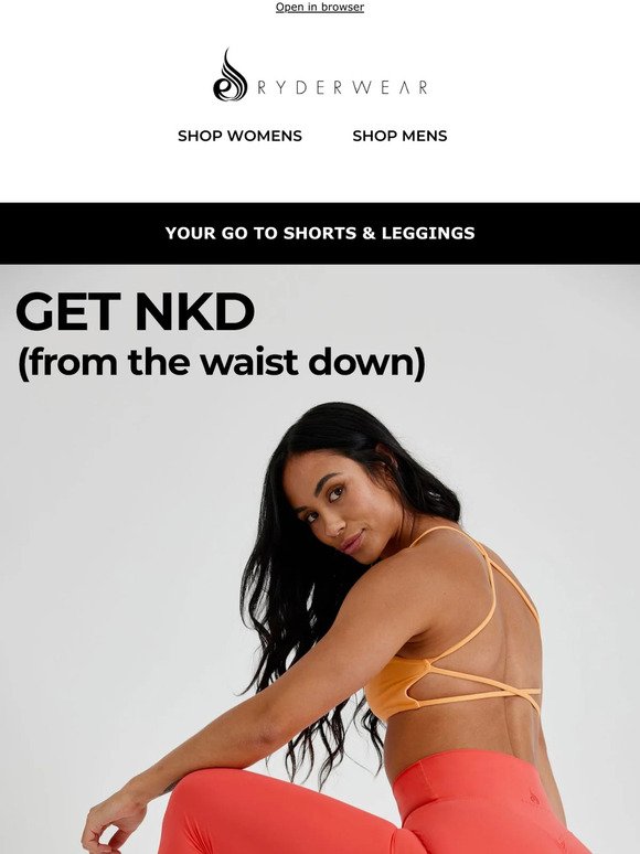 Feel NKD from the waist down 🦵