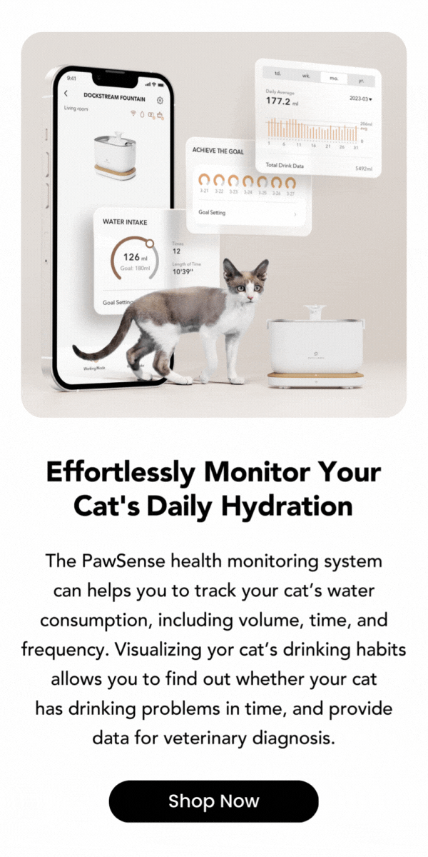 Effortlessly Monitor Your Cat's Daily Hydration