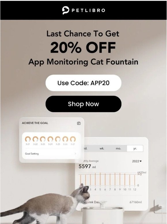 ⌛Last Call - 20% Off App Monitoring Fountain