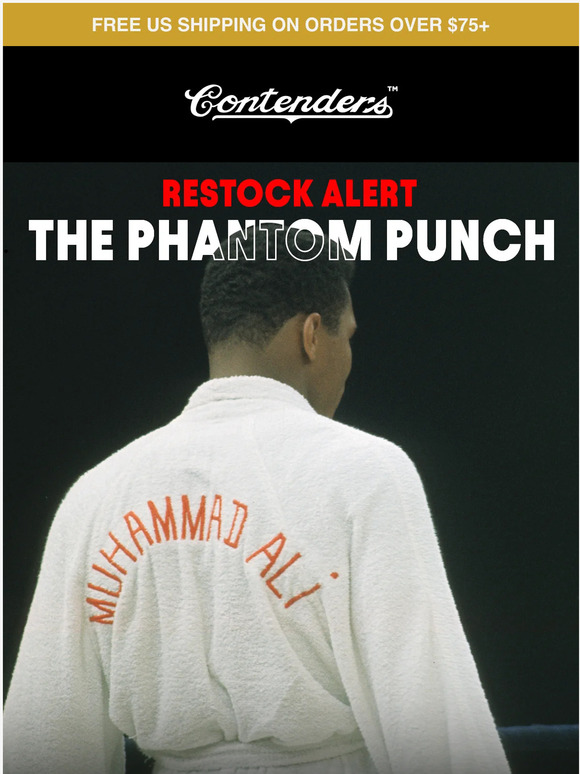 Restock 💥 #OTD Ali vs Liston II (Phantom Punch Fight)