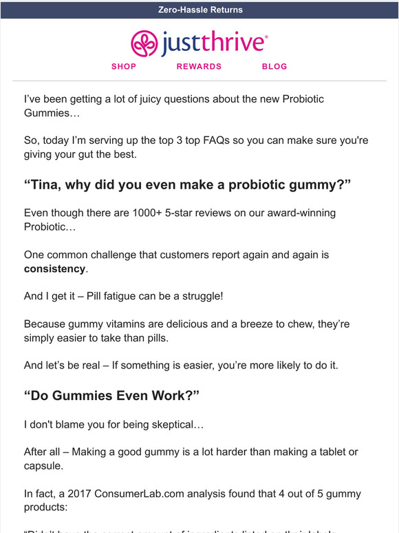 The gummy revolution: Fact or fiction?
