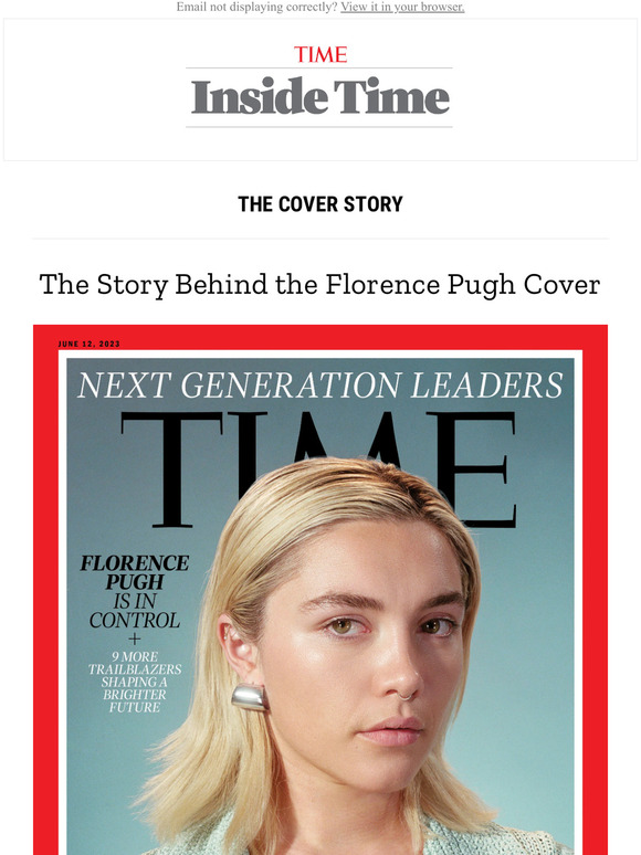 The story behind the Florence Pugh cover