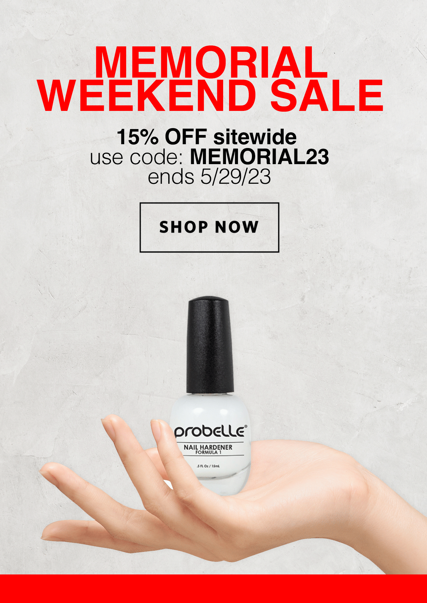 ENTER CODE "Memorial23" AT CHECKOUT TO SAVE 15% OFF SITEWIDE SALE ENDS AT MIDNIGHT on 5/29/23