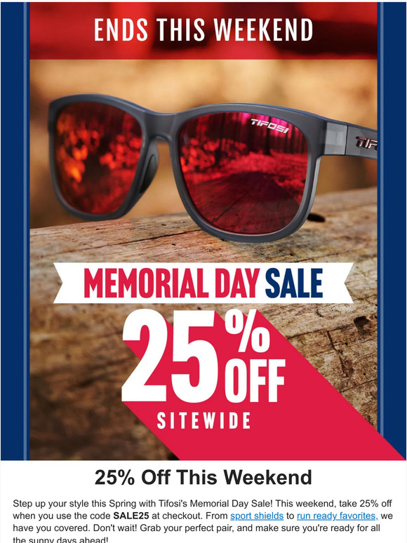 Summer is Coming, Gear Up with 25% Off ☀️