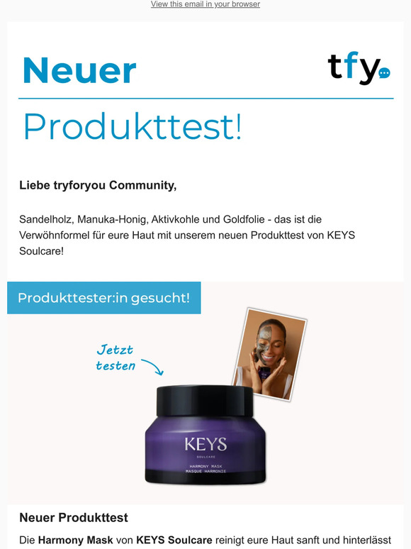 Die neuesten Produkttests nur für dich!