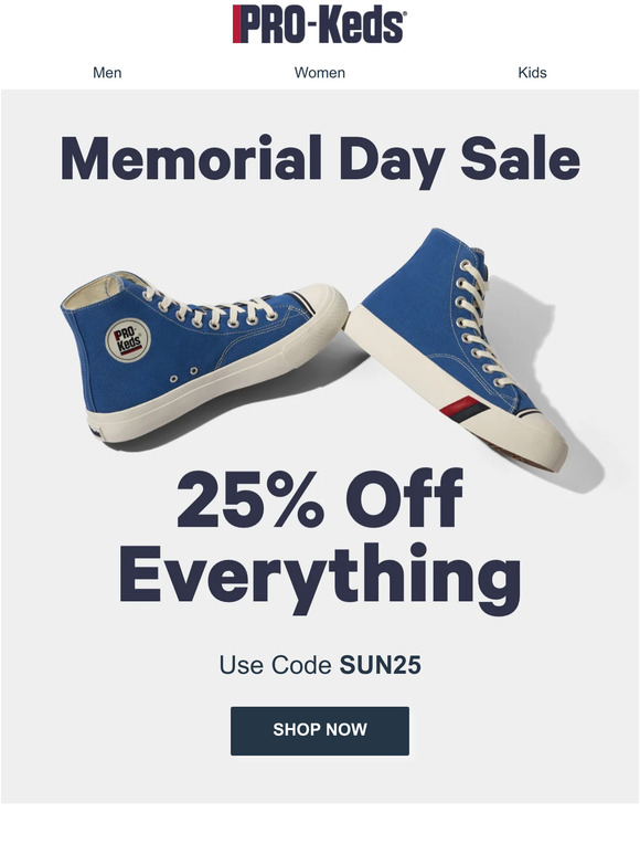 Keds coupon sale code 25 off