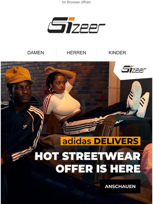 adidas delivers: hot offer!