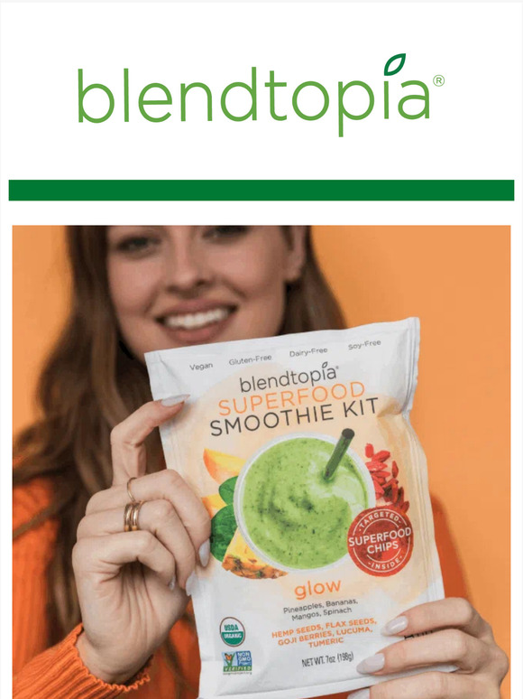 BLENDTOPIA Keto Berry Smoothie Kit, 7 oz (Case of 3)