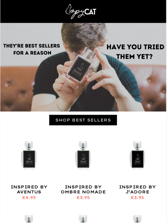 Copycat Fragrances Try Our Best Selling Fragrances. Now with 20 OFF