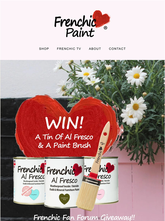 Frenchic Paint Enter the Frenchic Fan Forum Giveaway! 🤩 Milled