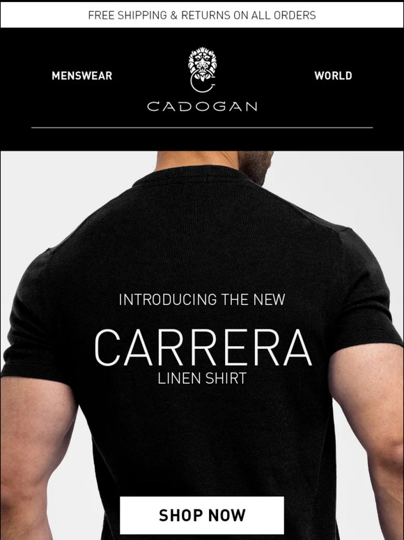 Introducing the new CARRERA Linen Shirt